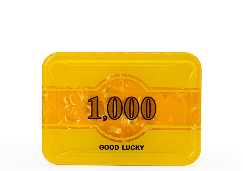 Acrylic Casino Plaques, UV anti-counterfeit